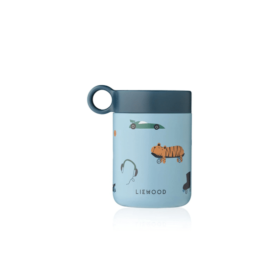 Liewood Kiani Food Jar Fun / Beach Blue