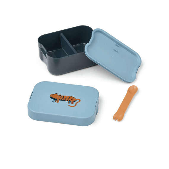 Liewood Kamil Lunchbox Tiger / Beach Blue