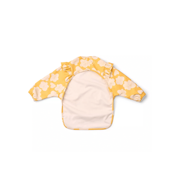 Liewood Merle Ruffle Slab met Mouw Flower / Lemon Yellow