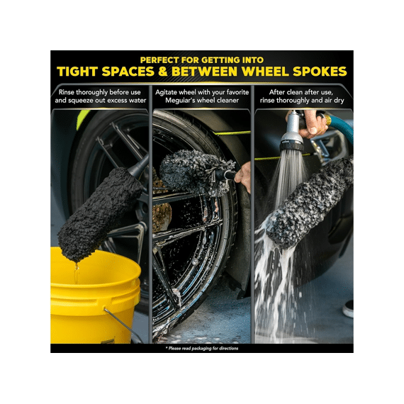 Meguiars Supreme Wheel Brushes (medium)