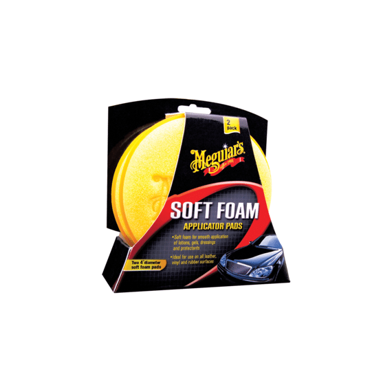 Meguiars Soft Foam Applicator Pad (2-pack)