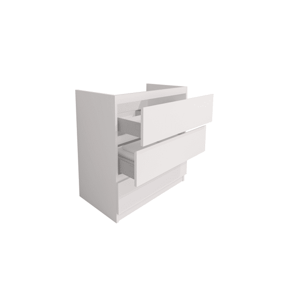 Jupiter Onderkast (80cm) - Mat Wit