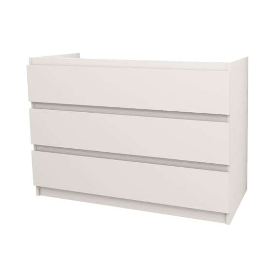 Jupiter Onderkast (120cm) - Mat Wit