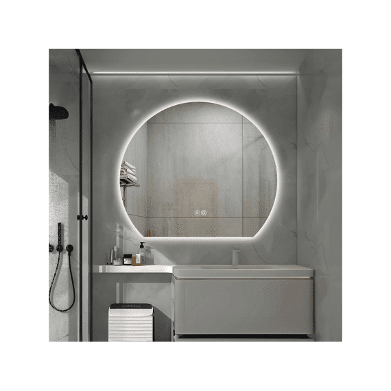 Aloni Zonsopkomst Led-spiegel Met Verwarming (120x100cm)