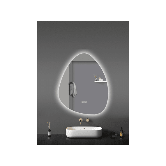 Aloni Uovo Led-spiegel Met Verwarming (60x80cm)