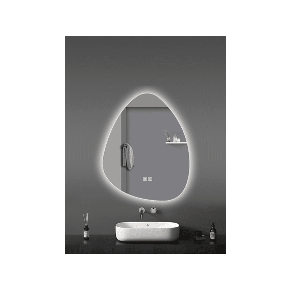 Aloni Uovo Led-spiegel Met Verwarming (100x60cm)