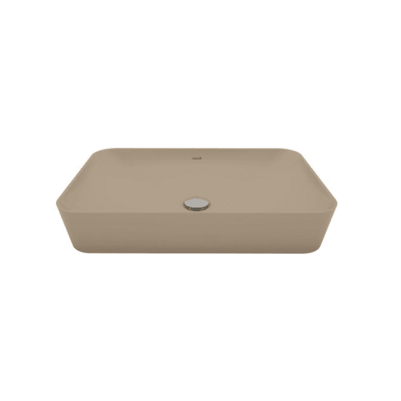 Creavit Ultra Keramische Opbouw Wastafel (60x40cm) - Mat Cappuccino