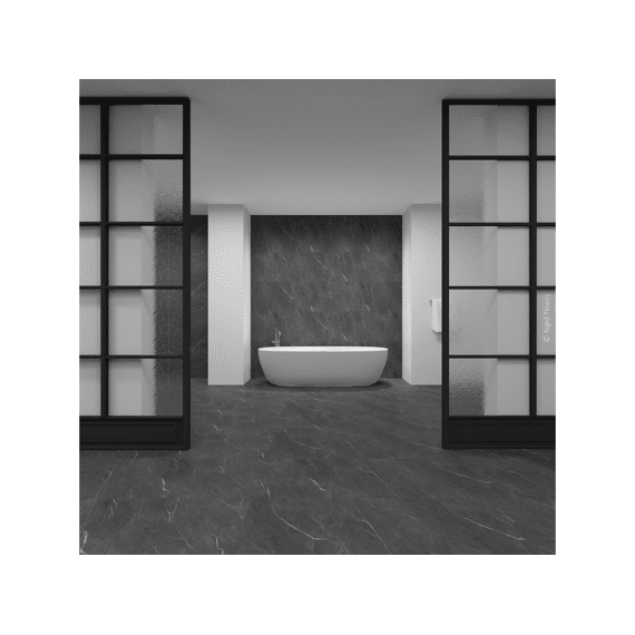 Rigid Standard Panels Wall 4.5mm Black Marble 900x450 2.43m² Per Pak