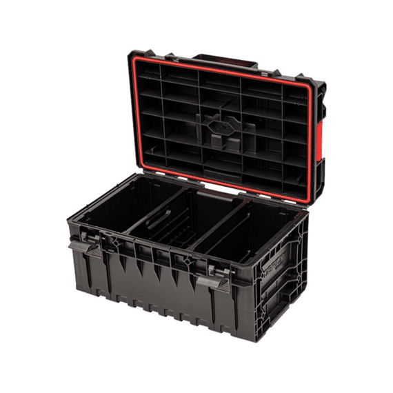 Qbrick Werkkoffer Stapelbaar Dubbel 585x385x322mm