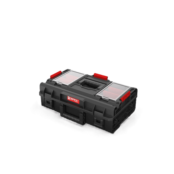 Qbrick Werkkoffer Stapelbaar Met Bovenvakjes 585x385x190mm