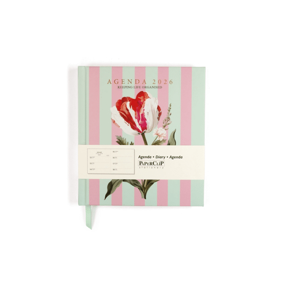 Paperclip Week Agenda Square Botanica