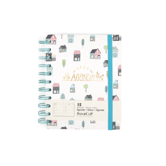 Paperclip Flexi Cover Agenda Funny Side Up