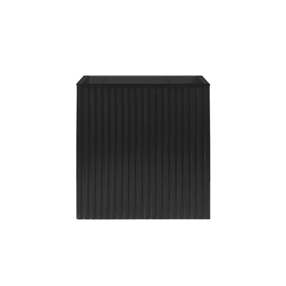 Aloni Mikaro Toiletmeubelonderkast - 1 Deur  - Soft Close - 40x50x22.3cm - Zwart Eiken