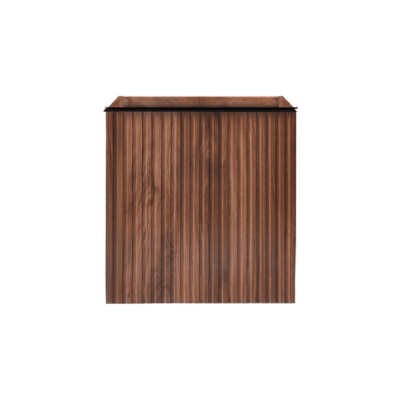 Aloni Mikaro Toiletmeubelonderkast - Soft Close - 40x50x22.3 Cm - Walnoot