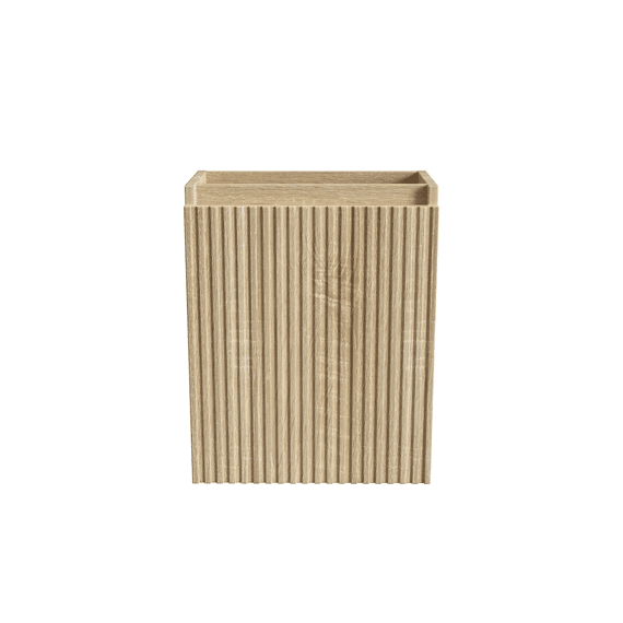 Aloni Mikaro Toiletmeubelonderkast - Soft Close - 40x50x22.3 Cm - Licht Eiken