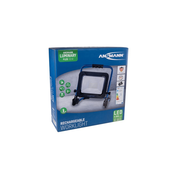 Ansmann Luminary Flex Accu-werklamp 50 W Smd Leds Tot 4500lm