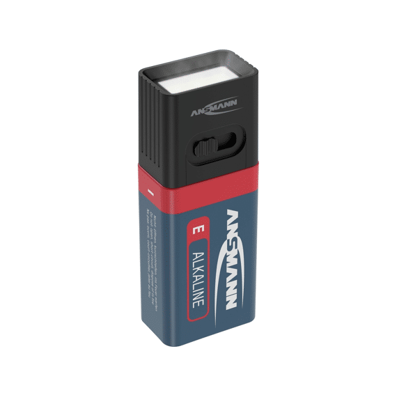 Praktisch En Handig Minilampje Met 3w Cob-led Werkt Op Een Batterij Van 9 V