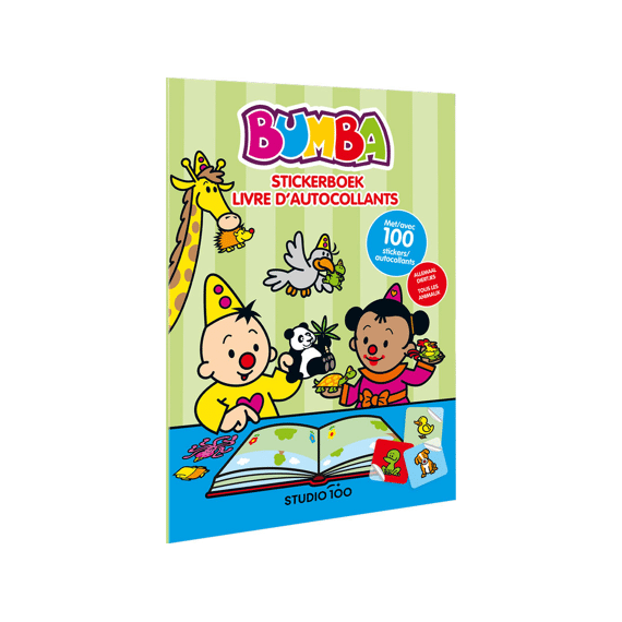 Bumba Stickerboek - Allemaal Diertjes