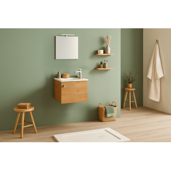 Meubelset Opal 1 Deur 50 Incl Wast & Spgl