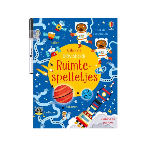 Uitwisboek Ruimtespelletjes