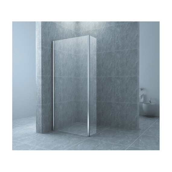 Eco Zijwand Met Hoekprofiel 8 Mm - 300*2000 Mm