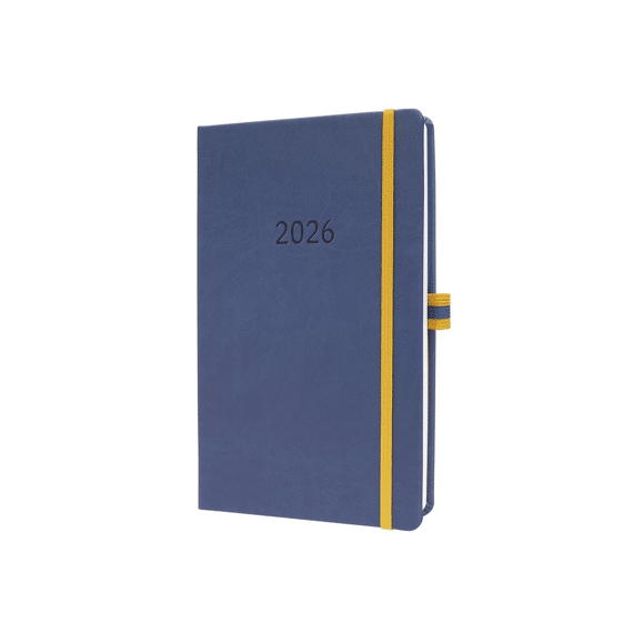 Agenda Linescape A5 2026 Blauw