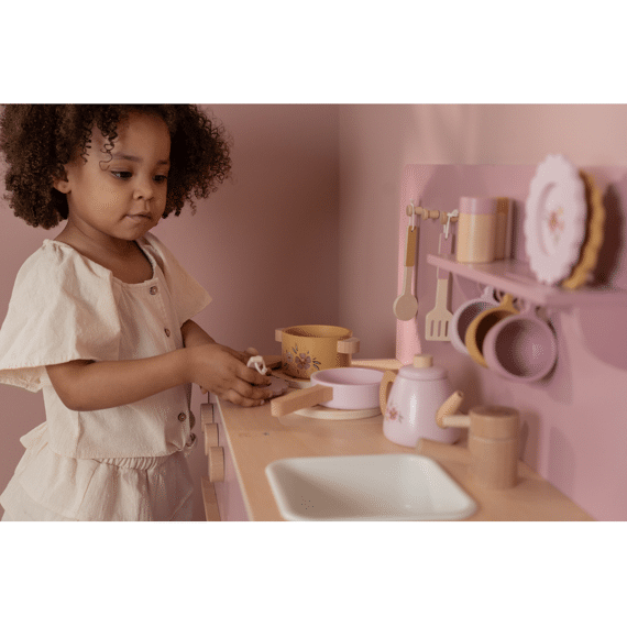 Little Dutch Houten Keuken Roze