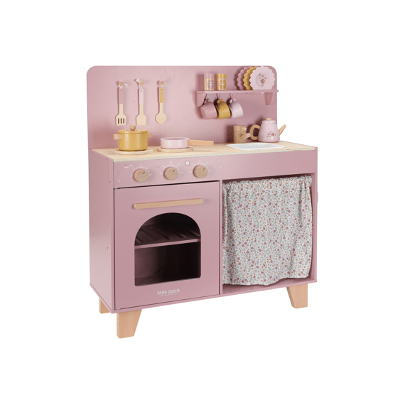 Little Dutch Houten Keuken Roze