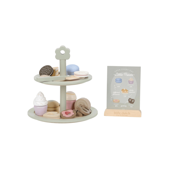 Little Dutch Houten Etagère Met Gebakjes