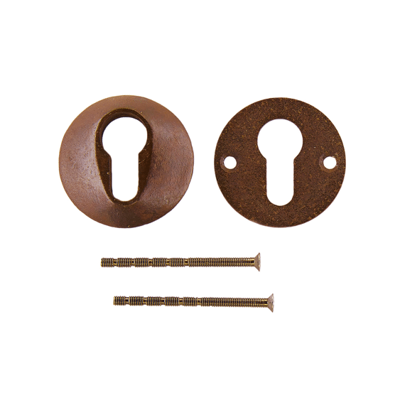 Veiligheidscylinder Plaatje Hdd Roest 0.8mm