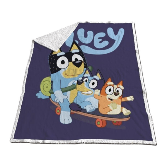 Plaid Bluey 120x150cm