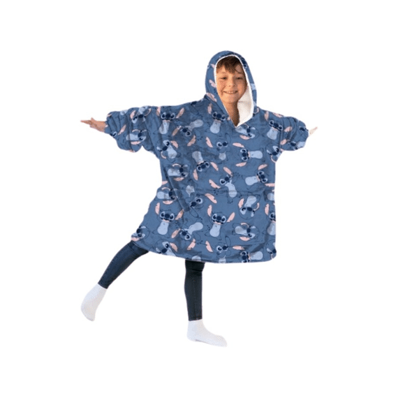 Sweat Poncho Stitch 7-14 Jaar