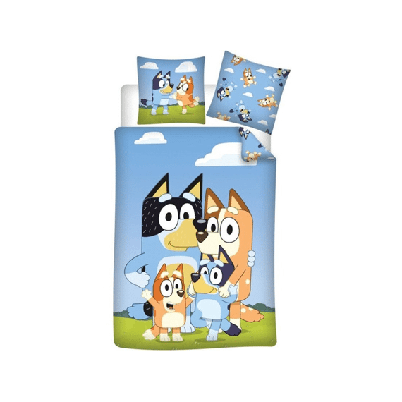Bluey Dekbedovertrek Polykatoen 140x200cm + 65x65cm