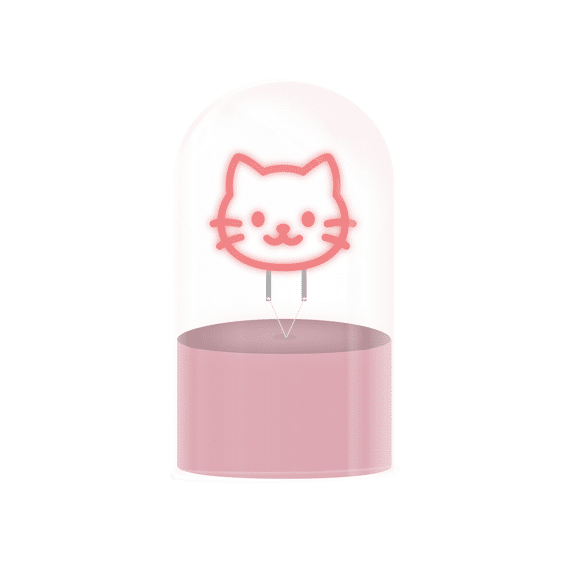 Itotal Glazen Lamp Kat