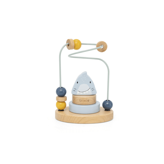 Trixie Toys Wooden Beads Maze Mr. Shark