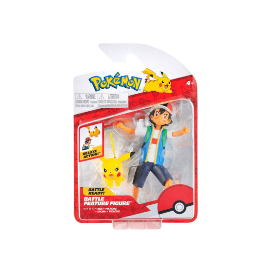 Pokemon Battle Figuren 12cm Ash&pikachu