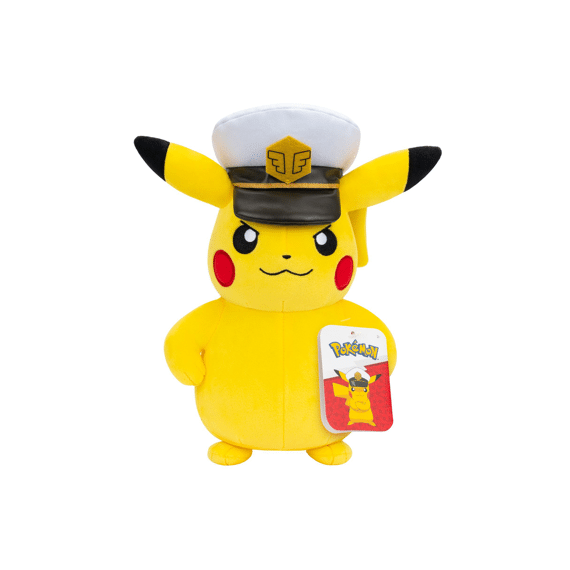 Pokemon Pluche 20cm Captain Pikachu