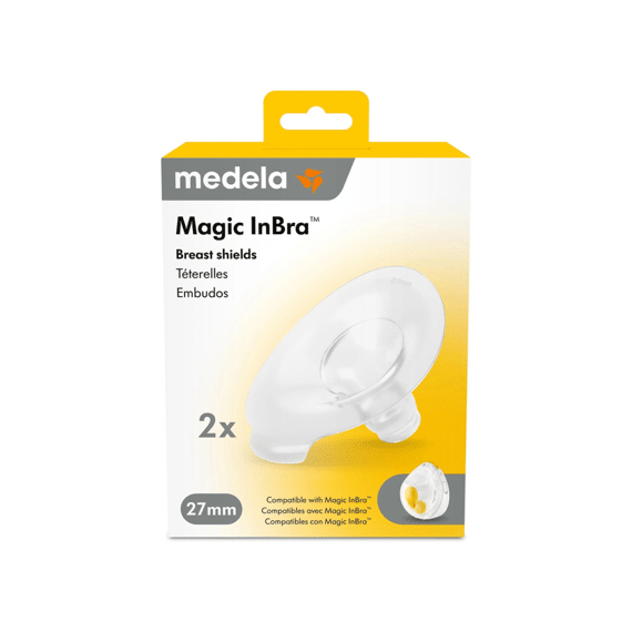 Medela Magic Inbra Borstschildenset, 2 Stuks, Maat L (27 Mm)