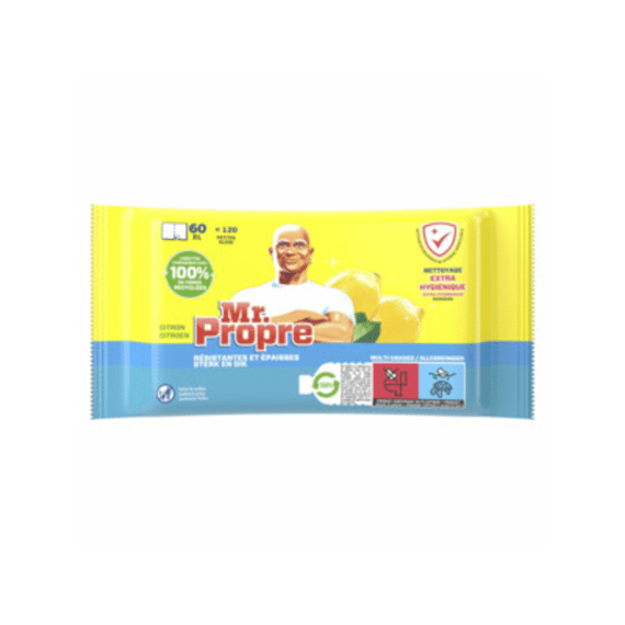 Mr Propre Schoonmaakdoekjes Citroen 60st