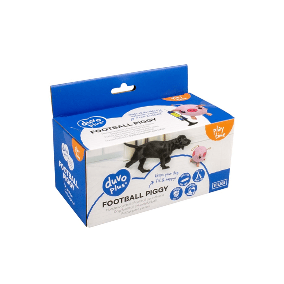 Voetbal Piggy 18.5cm Roze