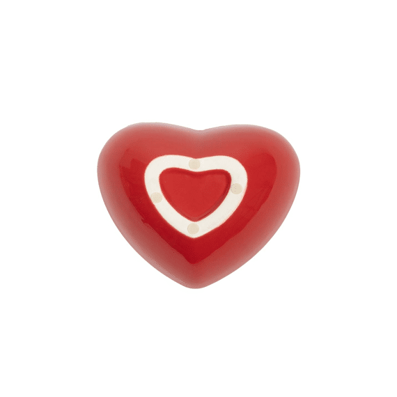 Eetkom Eat Your Heart Out 480ml-16.5x13.5x6cm Rood