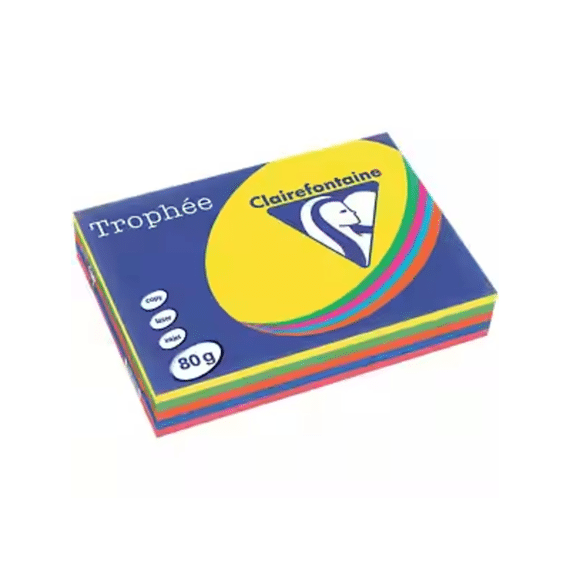 Trophee A4 80g 500vel Intens Assortiment