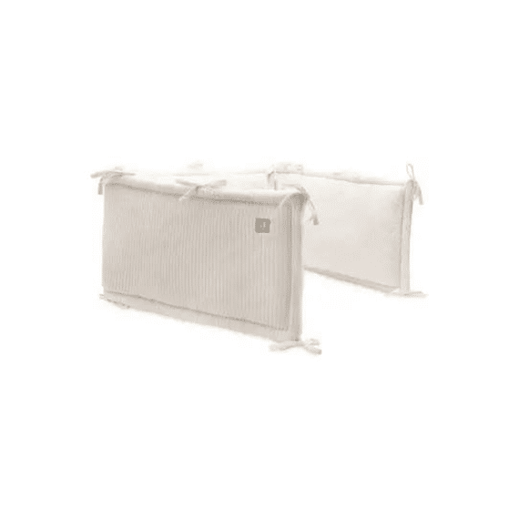 Jollein Box/bedbumper 30x180 Cloudy Rib Oatmeal