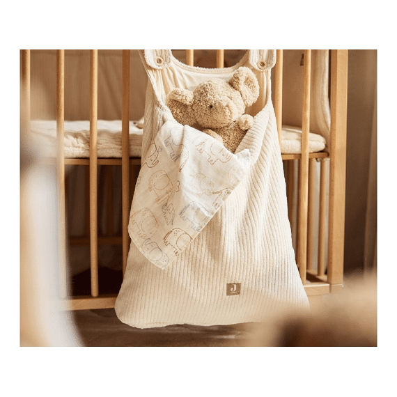 Jollein Opbergzak Box Cloudy Rib Oatmeal