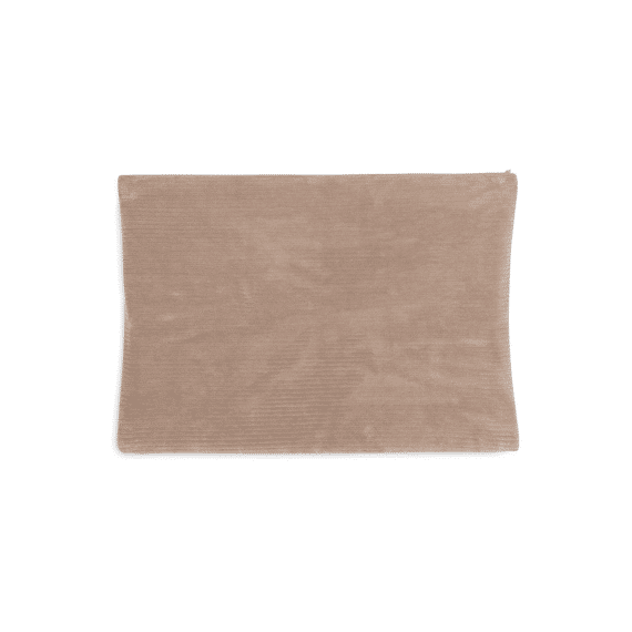 Jollein Aankleedkussenhoes 50x70 Jersey Cloudy Rib Milky Coffee