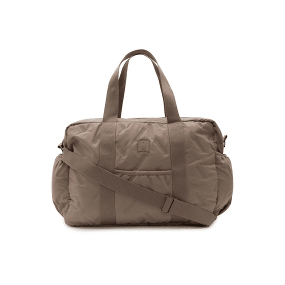 Jollein Luiertas Embossed Lily Milky Coffee