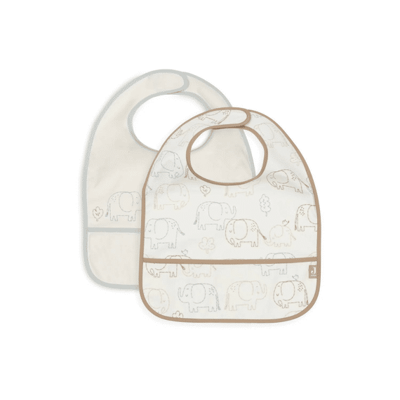Jollein Slab Waterproof 2-pack Elephant Tales
