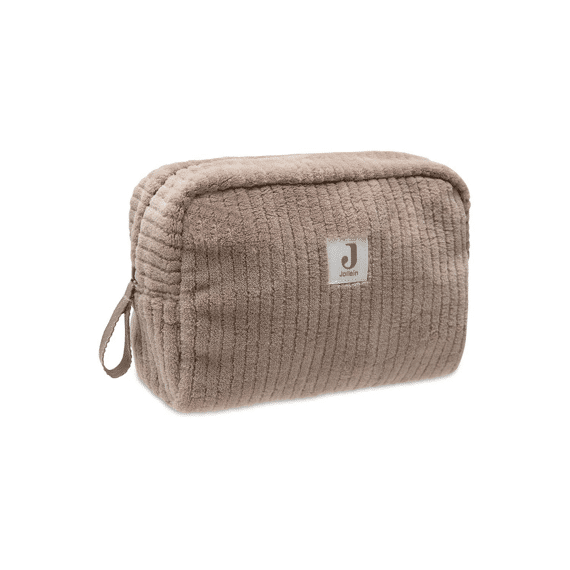 Jollein Toiletzakje Cloudy Rib Milky Coffee