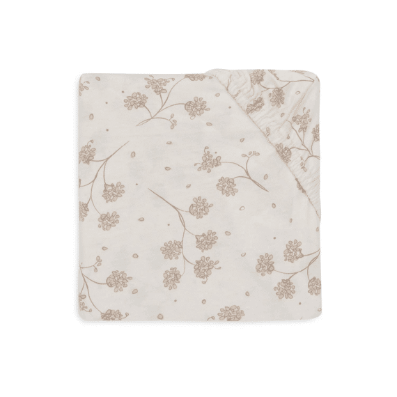 Jollein Hoeslaken 40/50x80/90 Jersey Leafy Dreams