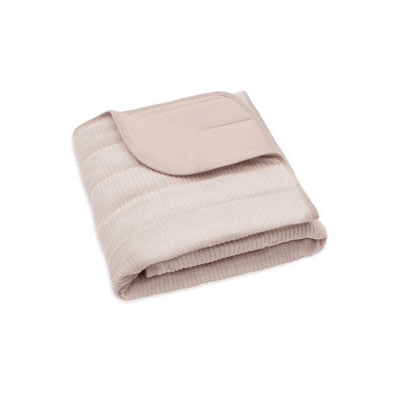 Jollein Deken Wieg Velvet 75x100 Rib Wild Rose